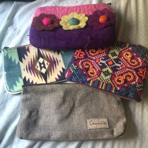 Assortment of 4 small purses